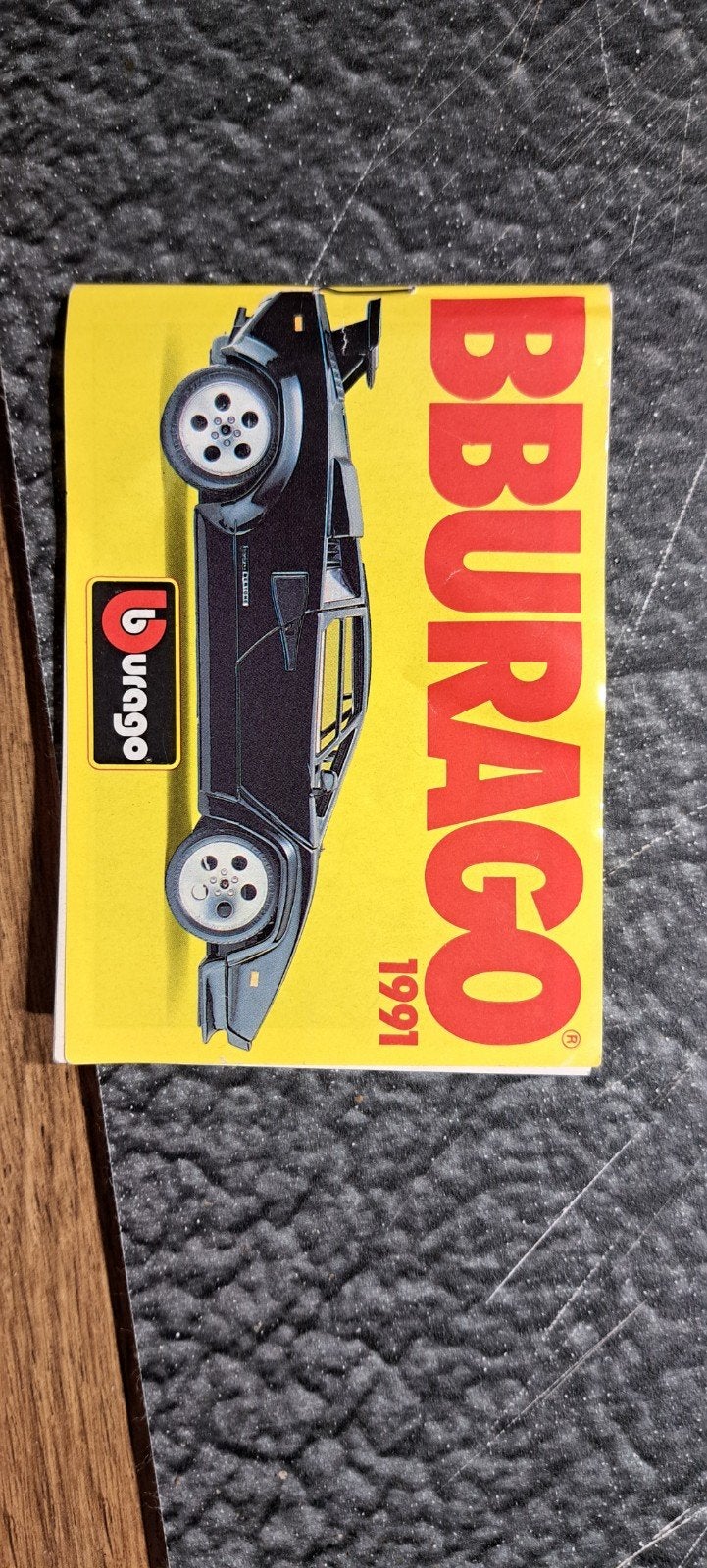 bburago catalogus 1991 1:18 model auto burago, Ophalen of Verzenden, Zo goed als nieuw, Auto's