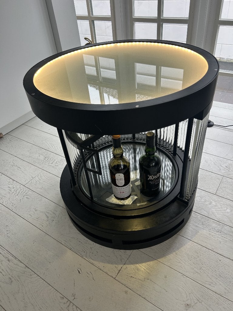 Luxe designbar Timothy Oulton met verlichting, Ophalen, Zo goed als nieuw