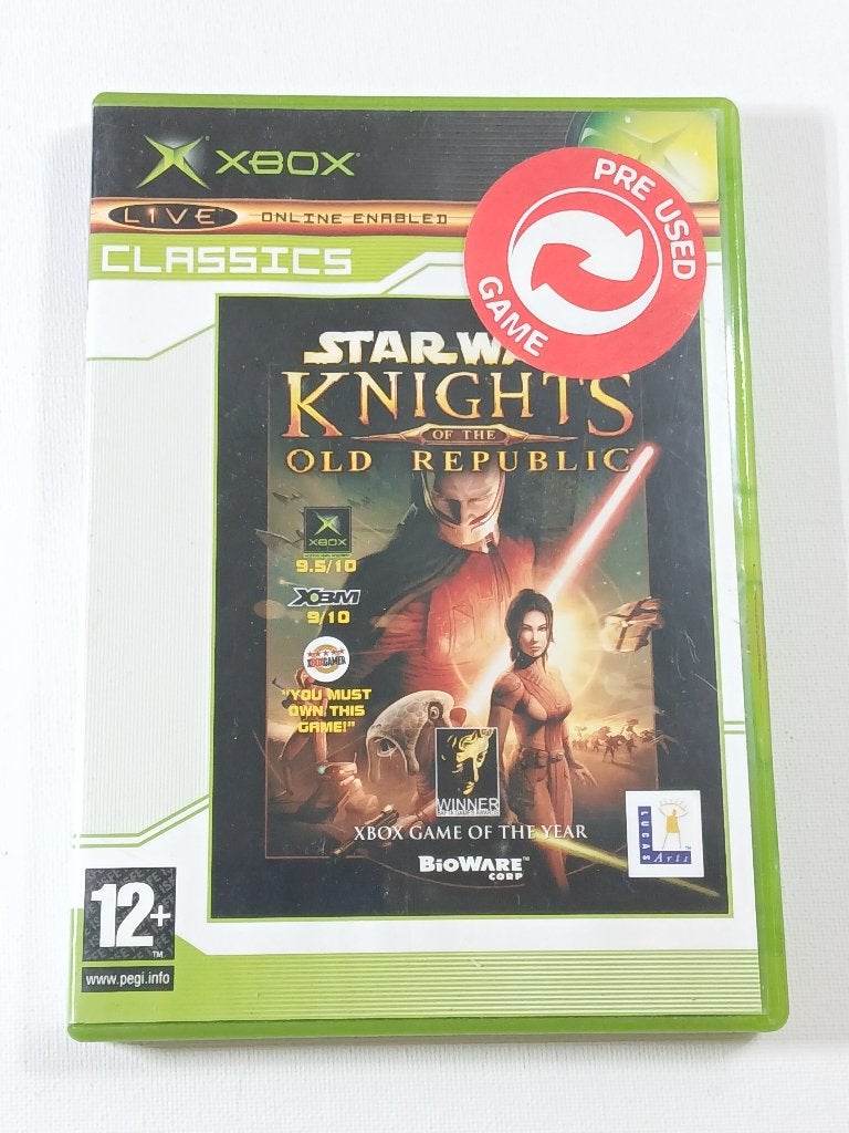 Star Wars Knights of the Old Republic - XBOX - PAL - CIB, Avontuur en Actie, Gebruikt, Microsoft, 1 speler