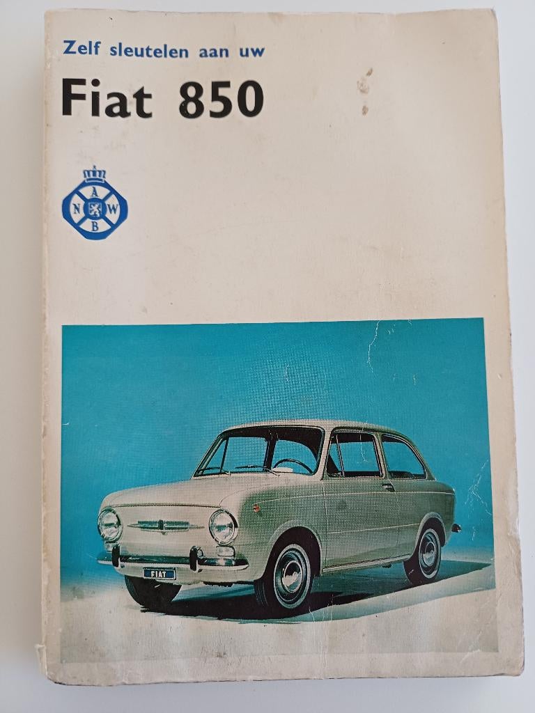 Fiat 850 Nederlands zelf sleutel aan u, Ophalen of Verzenden
