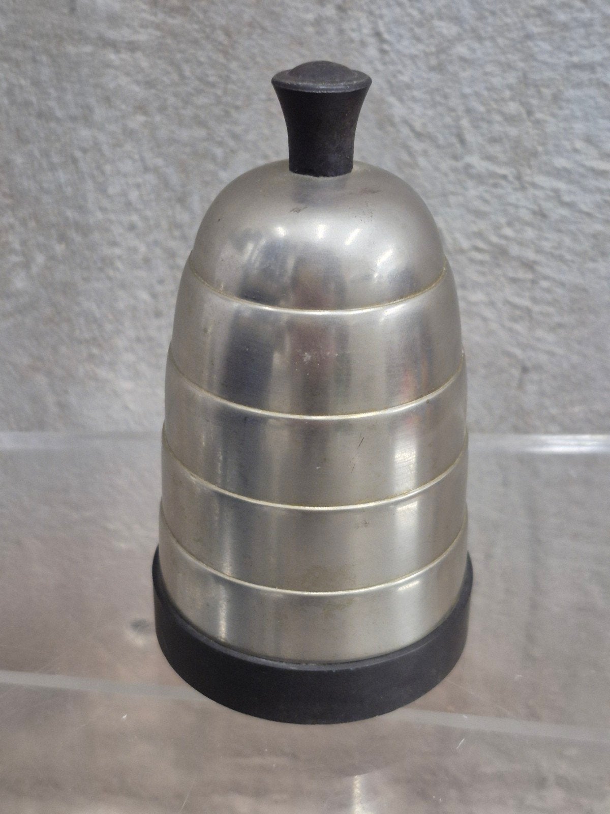 RIO TIEL vintage sigaretten houder dispenser zilvertin, Ophalen of Verzenden, Gebruikt, Overige typen
