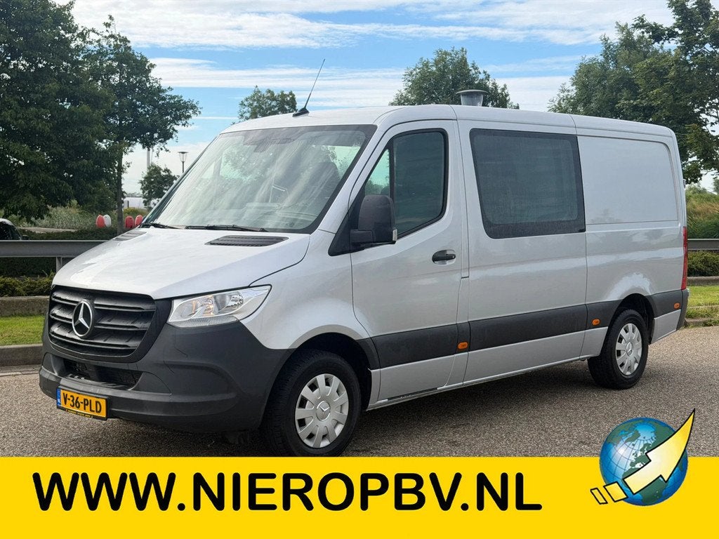 Mercedes-Benz Sprinter 319CDI L2H1 Dubbelcabine Automaat Air, Automaat, Achterwielaandrijving, Gebruikt, Euro 6