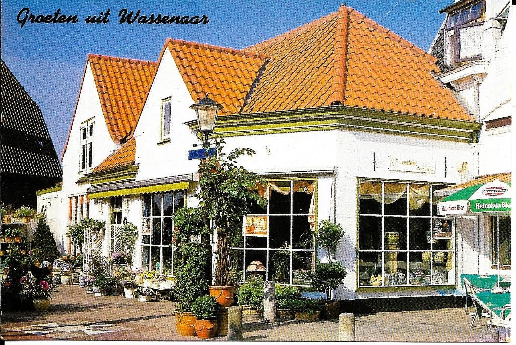 Ansichtkaart	Wassenaar	Woelwijk	Flowerservice, Verzenden, 1980 tot heden, Gelopen, Zuid-Holland