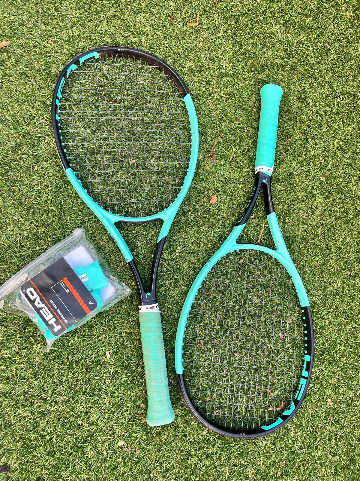 Head Boom MPL tennisrackets (2 stuks) met bijpassende gripje, Ophalen, Zo goed als nieuw, Head, Racket