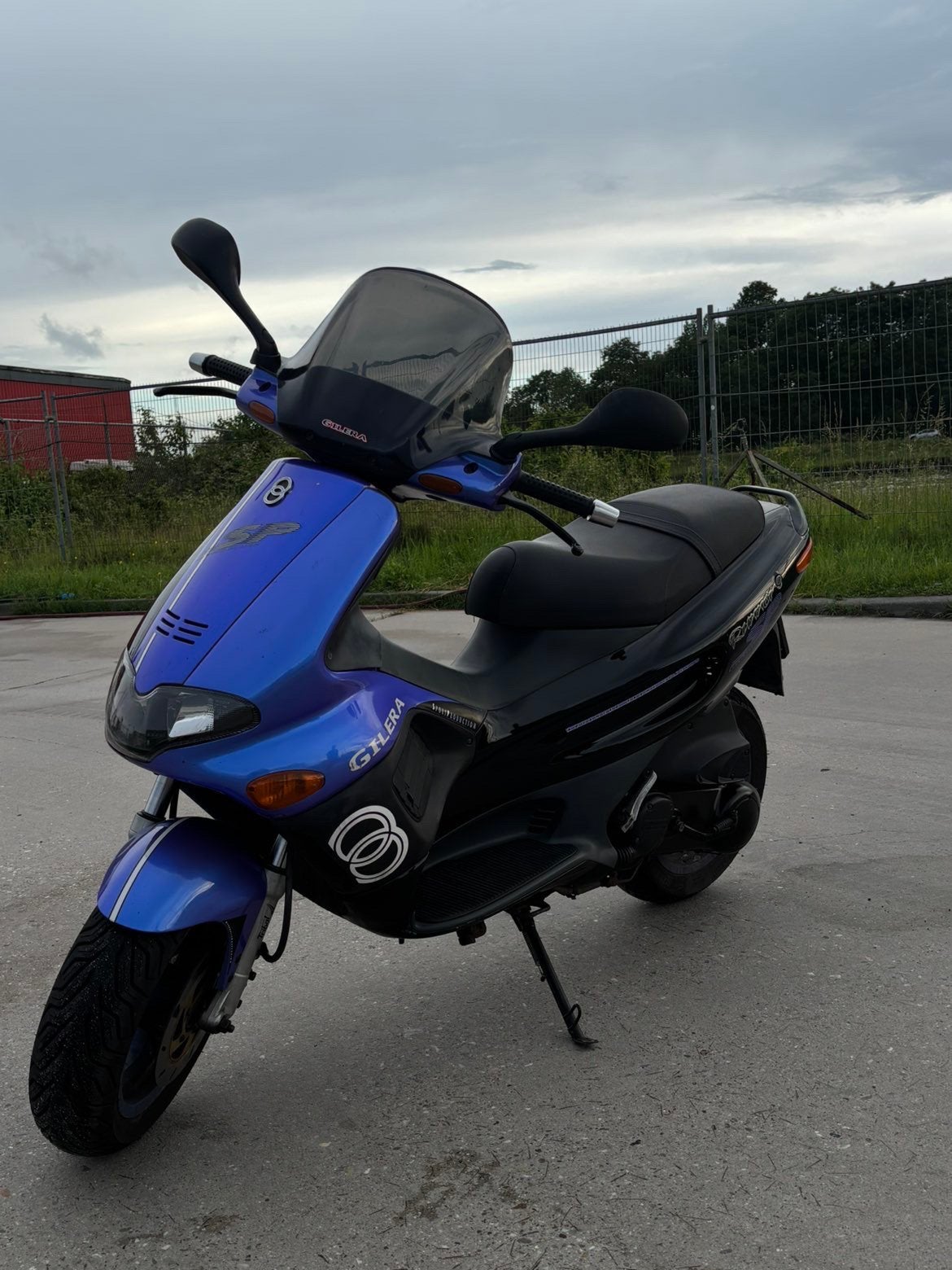 Gilera runner SP DD violet paars, Ophalen, Overige modellen, Maximaal 45 km/u, Zo goed als nieuw
