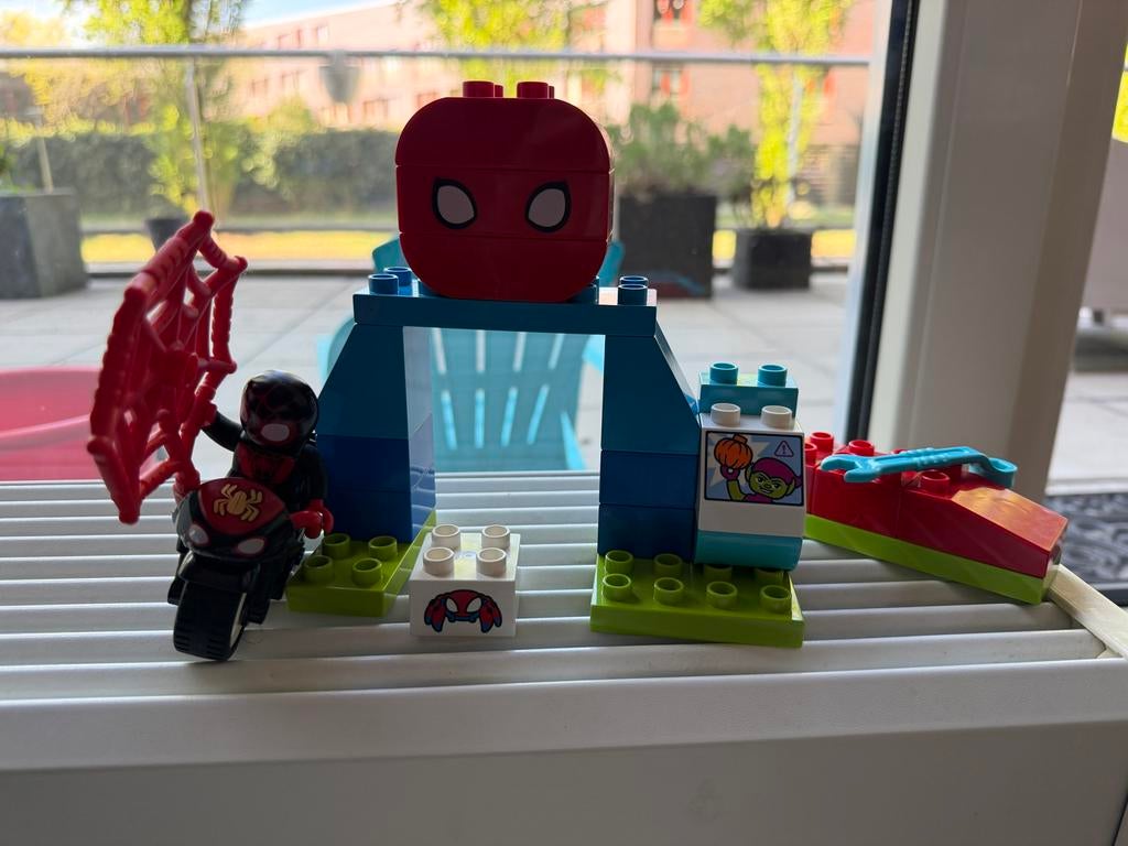 LEGO Duplo 10424 Spidey en zijn geweldige vriendjes, Ophalen, Marvel, Zo goed als nieuw, Compleet