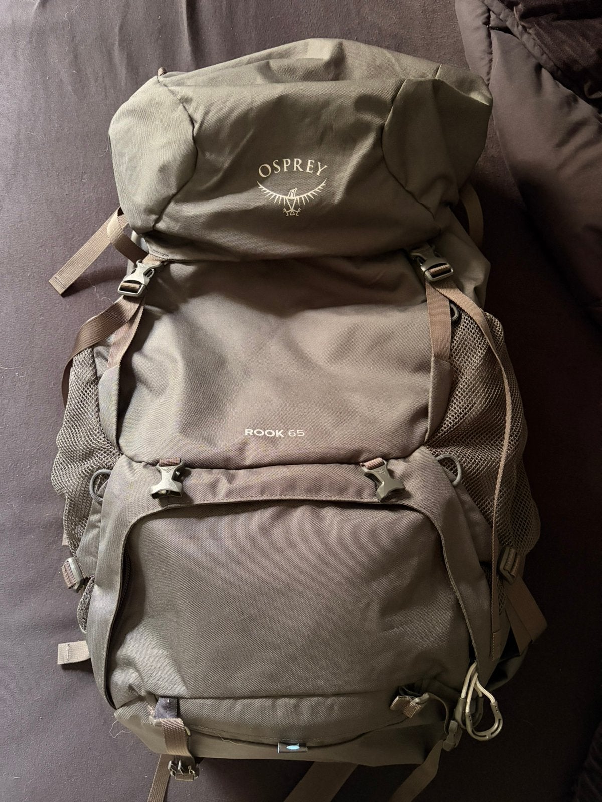 Osprey backpack 65l zgan, 40 cm of meer, Zo goed als nieuw, 60 cm of meer, Ophalen