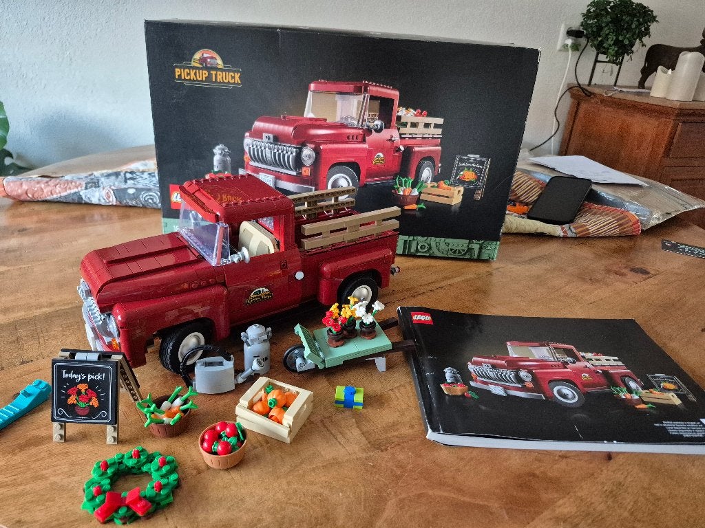 Lego Icons Pick up Truck 10290, Compleet, Lego, Ophalen of Verzenden, Zo goed als nieuw