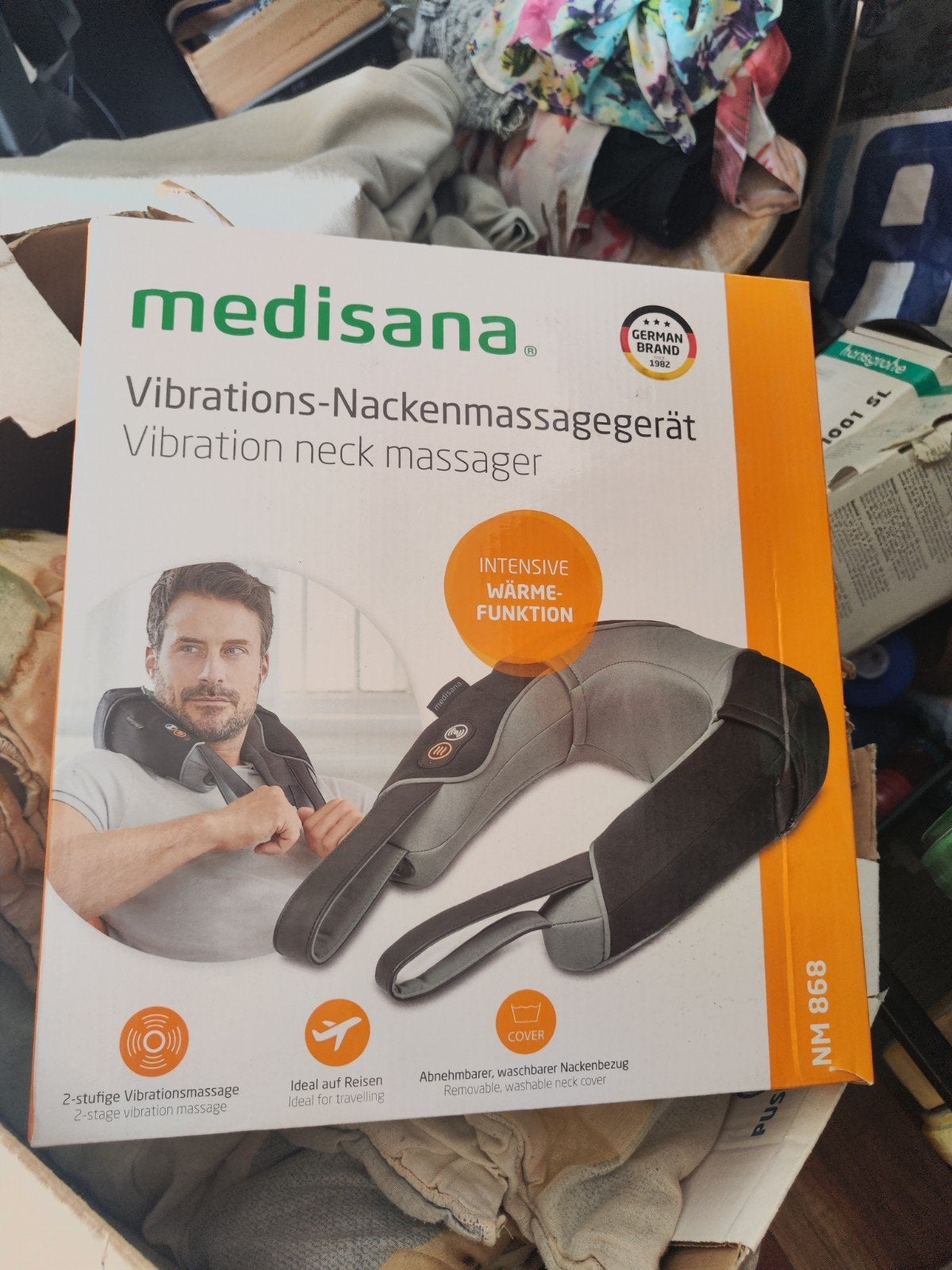 Medisana Vibratie Nekkussen - NM 868, Ophalen of Verzenden, Nieuw, Apparaat