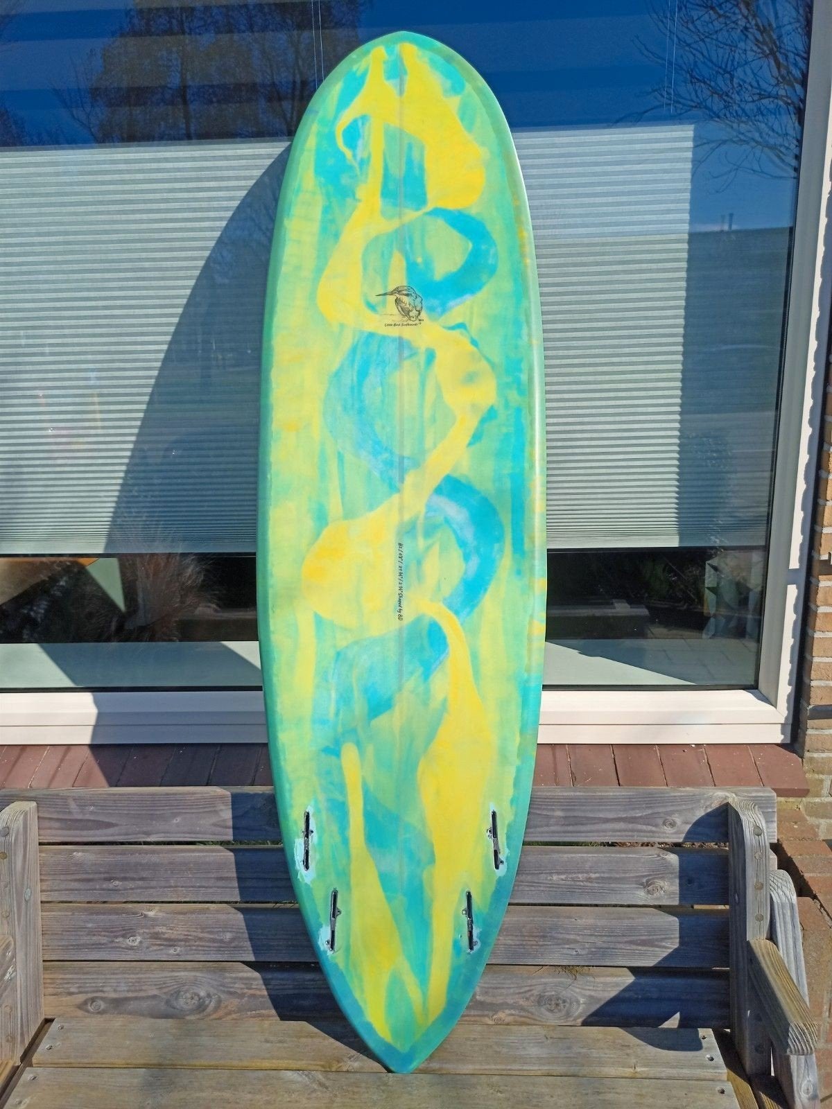 Little Bird Surfboards Funboard - Zo goed als nieuw, Watersport en Boten, Golfsurfen, Ophalen, Zo goed als nieuw, Funboard