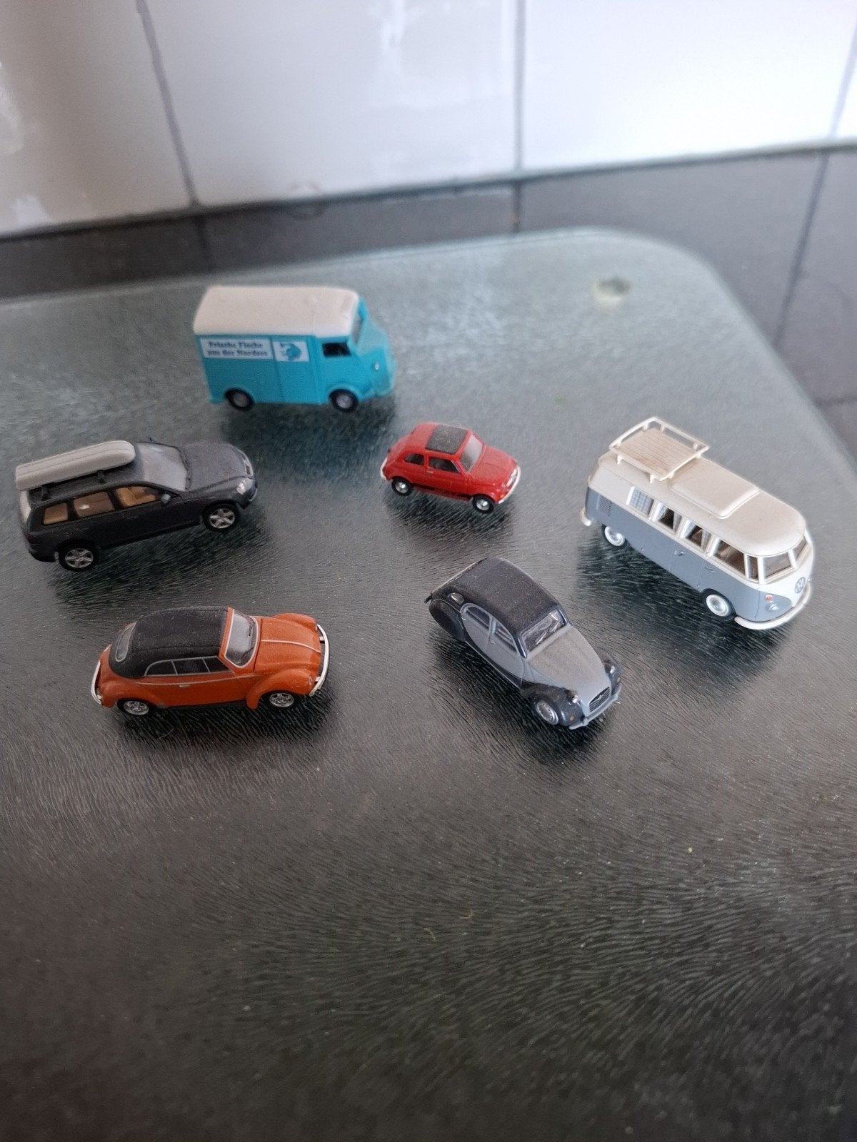 Verzameling van 6 gedetailleerde modelauto's, Ophalen of Verzenden, Zo goed als nieuw