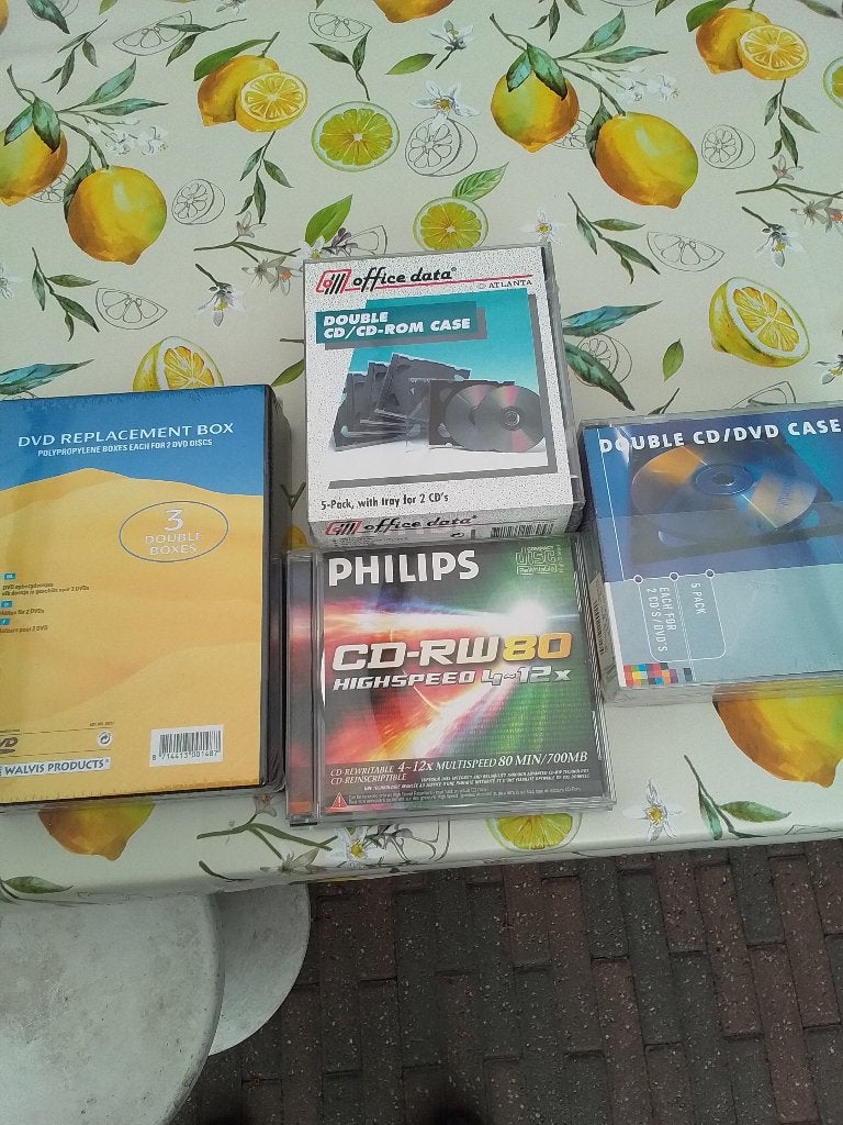 12 lege dvd, Ophalen of Verzenden, Nieuw, Dvd