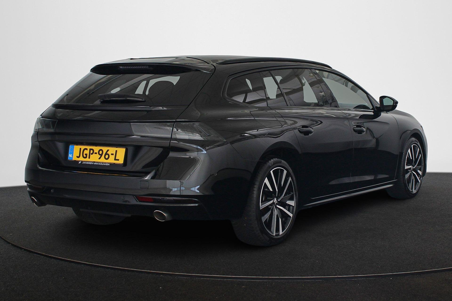 Peugeot 508 SW 1.6 HYbrid GT Line 225 PK Stoelverwarming Key, Auto's, 745 kg, Gebruikt, 4 cilinders, Leder en Stof