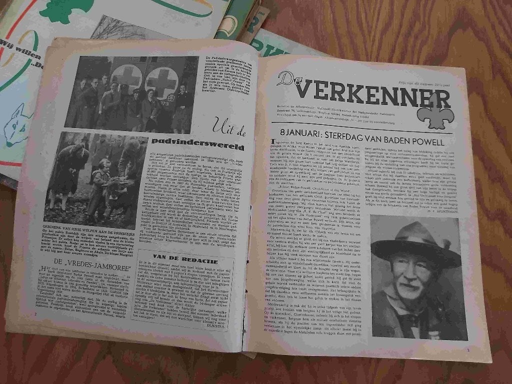 Jeugd Kamp Schouts Nederland Vlaanderen Padvinder Uniform, Ophalen of Verzenden, 1940 tot 1960, Nederland, Tijdschrift