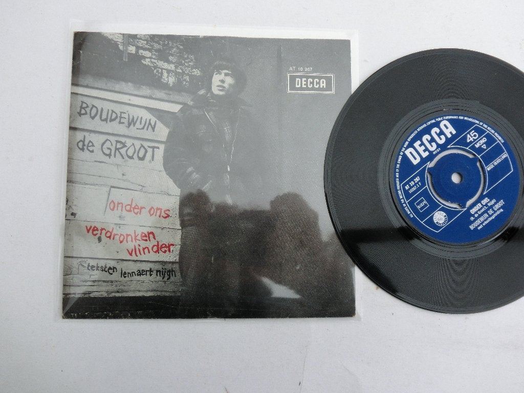 Boudewijn de Groot Verdronken vlinder, Ophalen of Verzenden, Gebruikt, 7 inch, Nederlandstalig