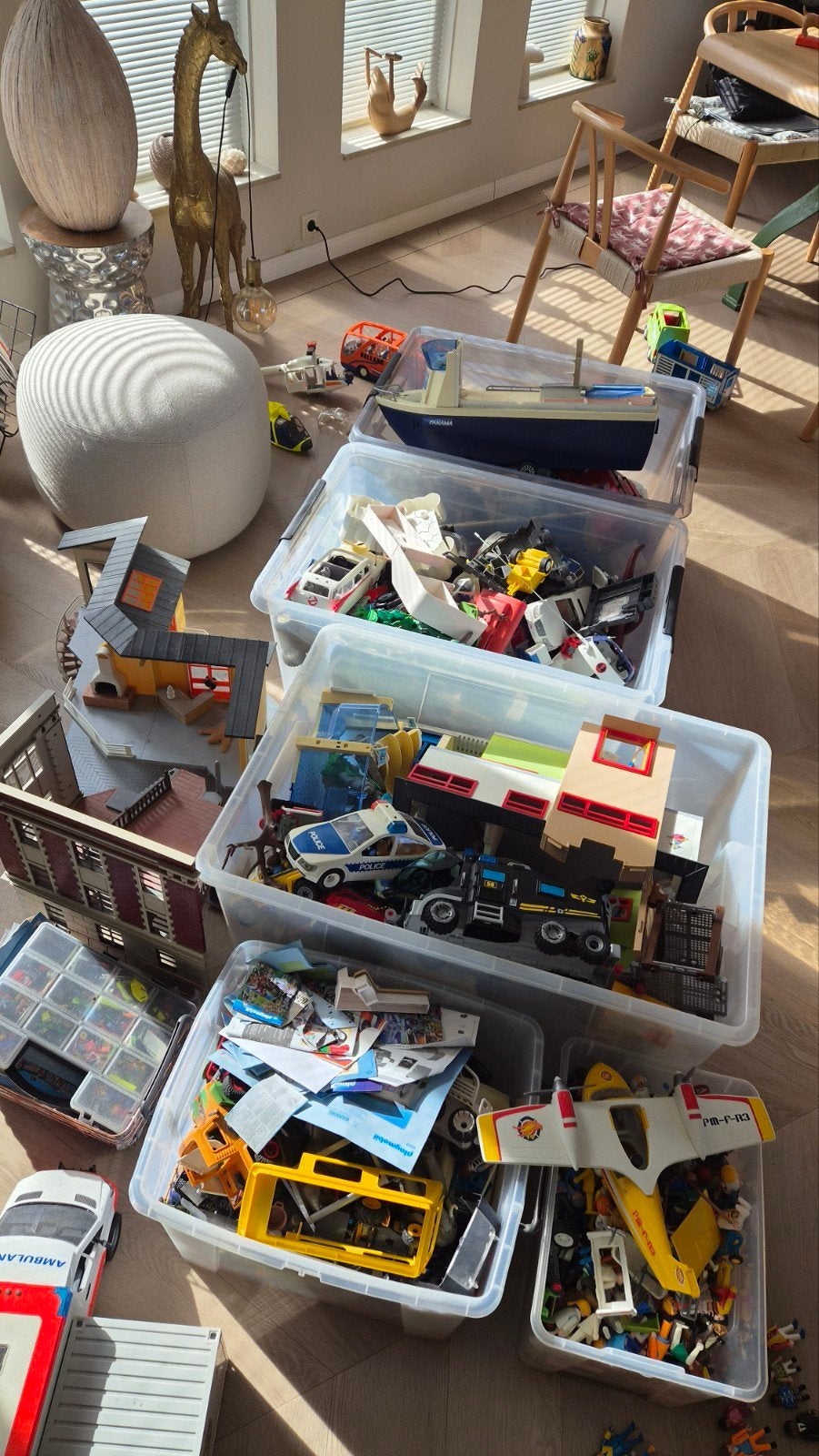 Grote verzameling Playmobil speelgoed, Ophalen, Gebruikt, Jongen of Meisje