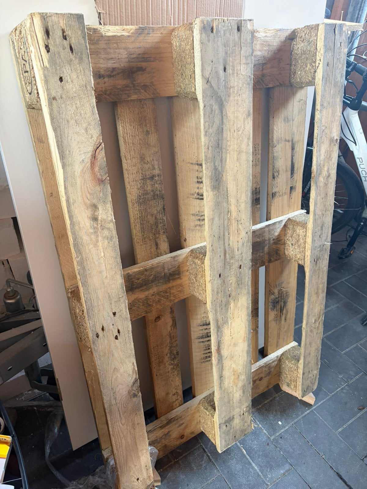 Gratis EPAL pallet, Ophalen, Gebruikt, 50 mm of meer, Minder dan 200 cm