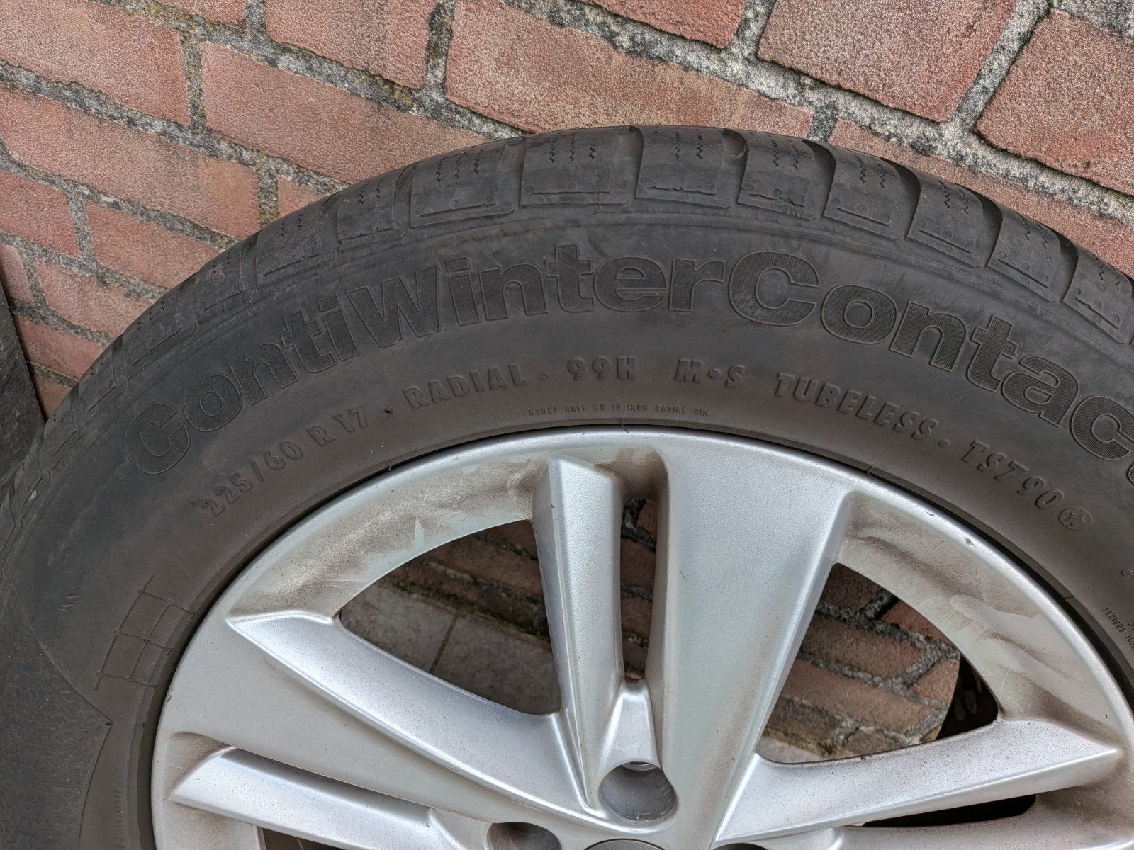 Winterbanden met velgen voor Opel Grandland X (17 inch), Auto-onderdelen, Banden en Velgen, Banden en Velgen, 17 inch, Personenwagen