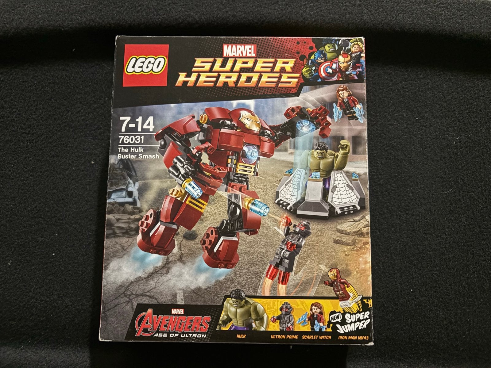 Lego Marvel Super Heroes 76031 The Hulk Buster Smash, Gebruikt, Marvel, Lego, Ophalen of Verzenden