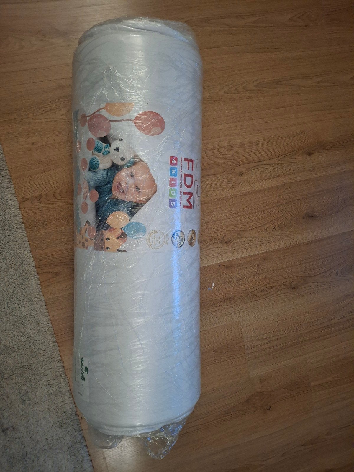 Kindermatras 80x140 cm, Eenpersoons, Nieuw, 80 cm, 190 cm of minder