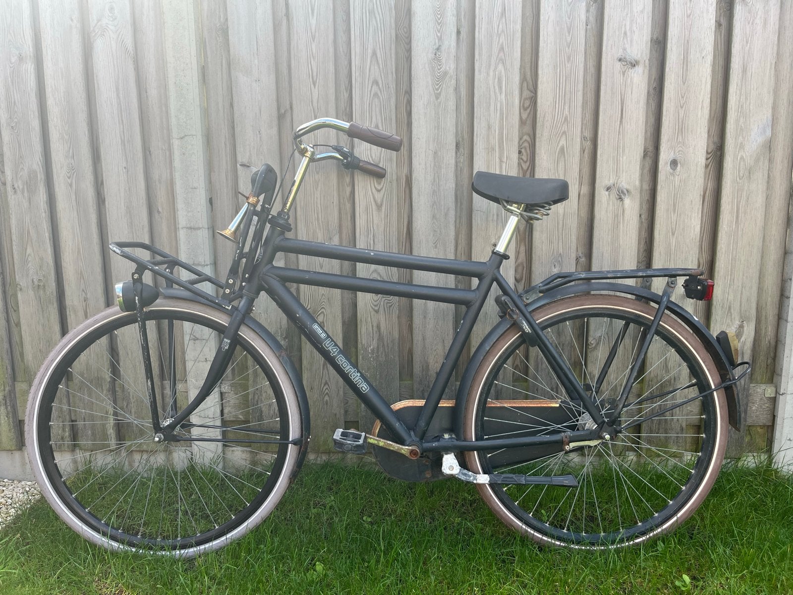 Cortina U4 herenfiets, Fietsen en Brommers, Terugtraprem, Gebruikt, 57 tot 61 cm, Ophalen