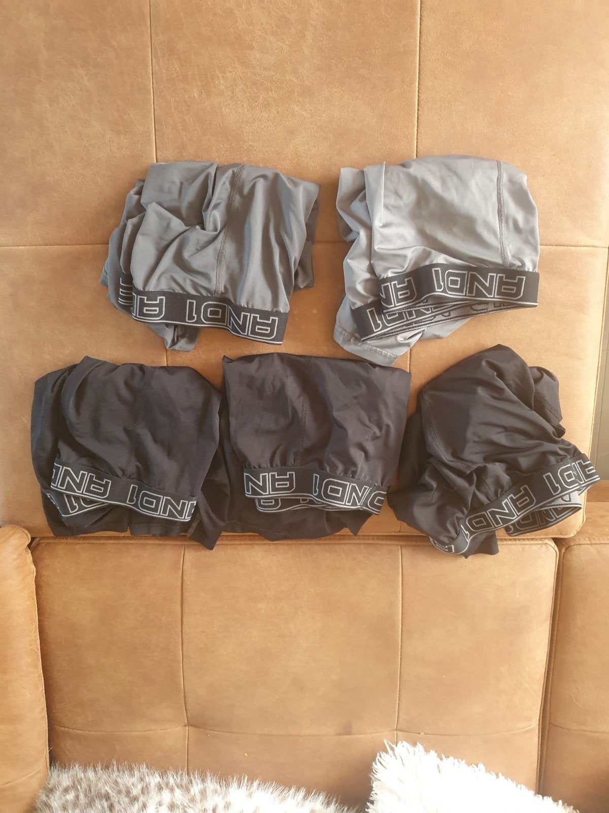AND1 Sport Boxer Shorts / Underwear 5-pack – Maat XL, Ophalen, Zwart, Maat 56/58 (XL), Zo goed als nieuw