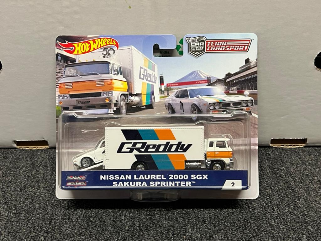 Hot wheels team transport real riders nissan laurel 2000 sgx, Hobby en Vrije tijd, Ophalen of Verzenden, Nieuw, Auto