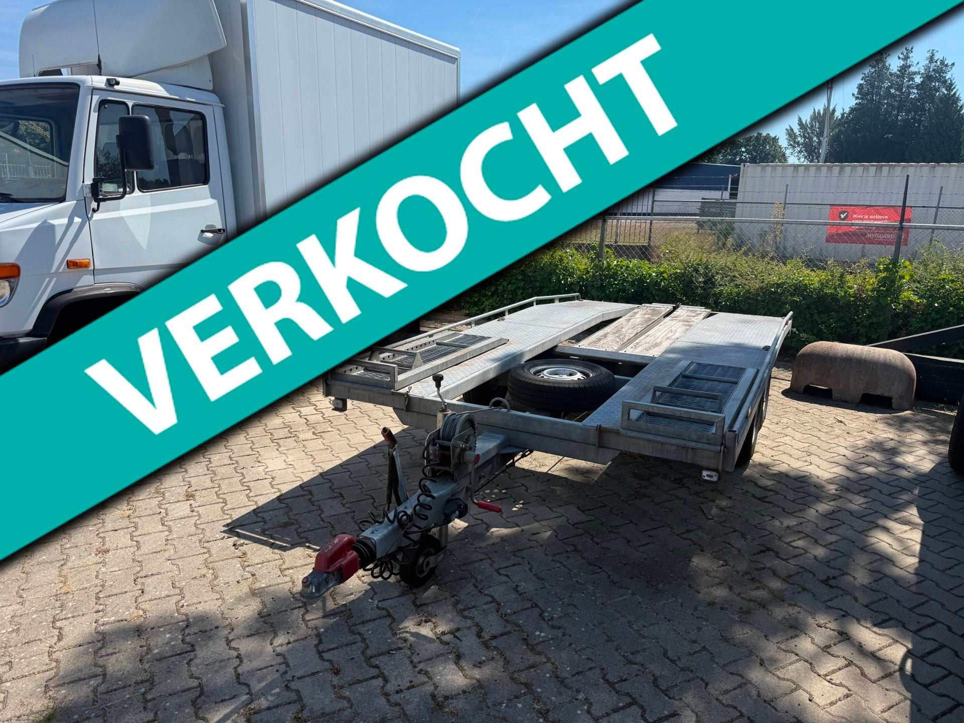 Witteveen R2530 | Aanhanger Auto transport trailer |, Gebruikt