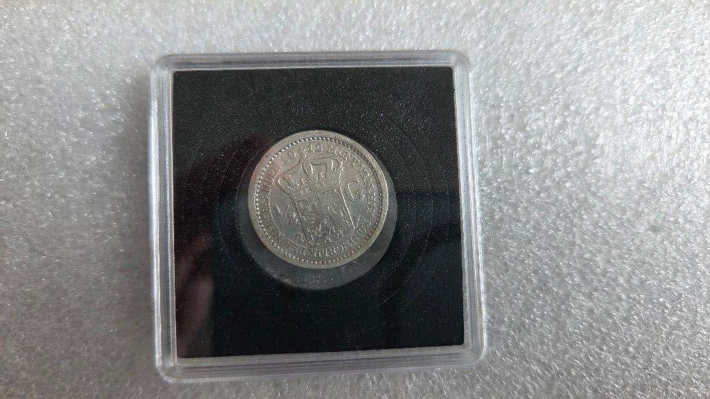 halve gulden 1912, zilver, Postzegels en Munten, Ophalen, ½ gulden, Zilver, Koningin Wilhelmina