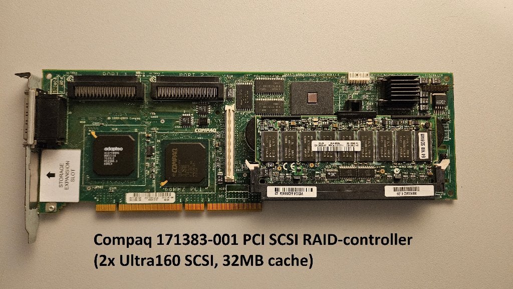 Compaq 171383-001 PCI SCSI RAID-controller, Ophalen of Verzenden, Compaq