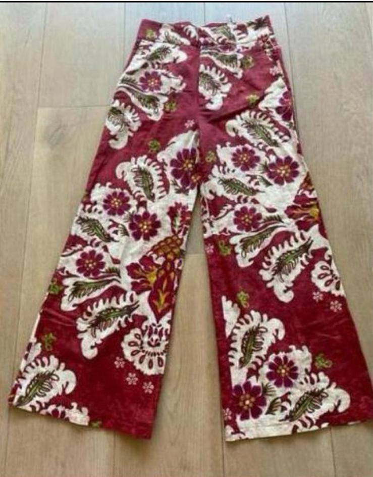 Linnen broek Zara S nieuwstaat, Ophalen of Verzenden, Zo goed als nieuw, Maat 36 (S), Lang