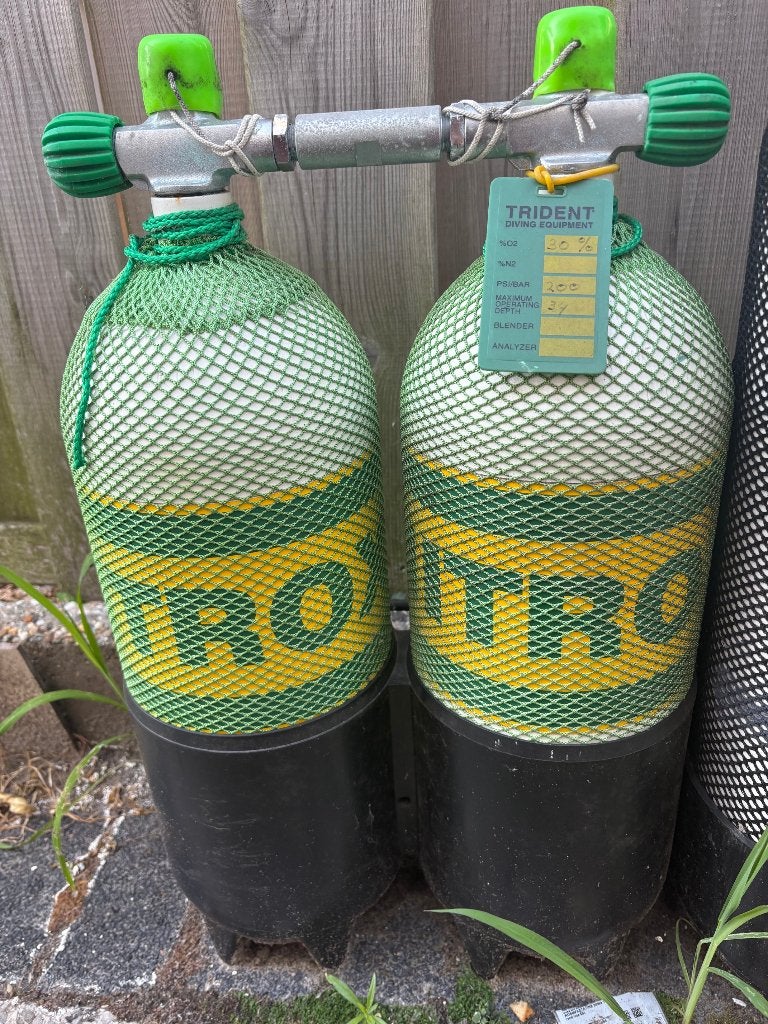 duikflessen te koop (keuring verlopen), Ophalen, Gebruikt, Duikfles