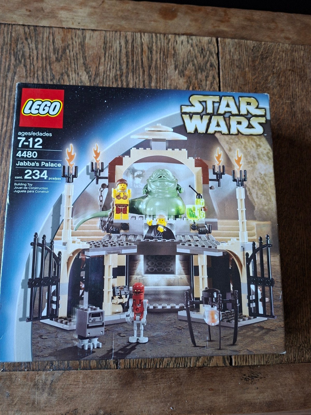 Lego starwars 4480 jabba.s palace in ovp, Ophalen of Verzenden, Zo goed als nieuw