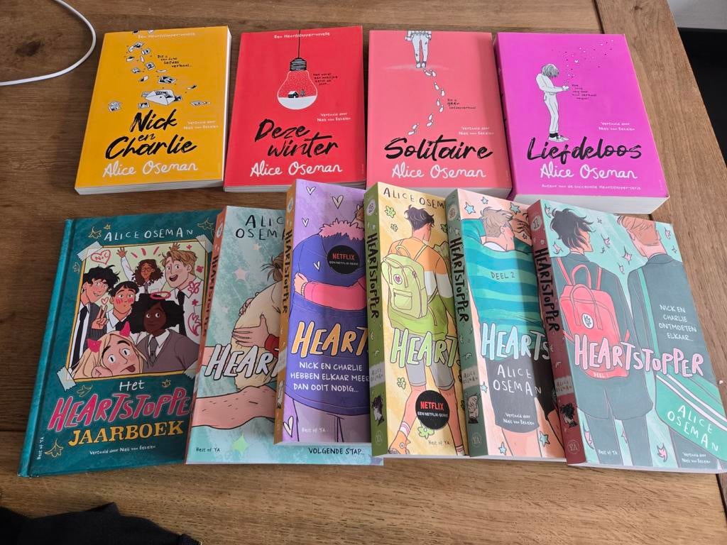 Heartstopperserie +andere titels, Ophalen, Zo goed als nieuw, Tv-serie