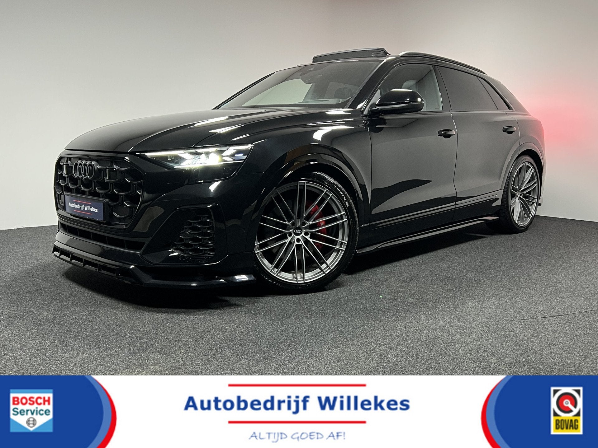 Audi SQ8 4.0 TFSI SQ8 quattro | MATRIX | PANO | HUD | TREKHA, Auto's, Audi, Automaat, Gebruikt, 508 pk, Leder