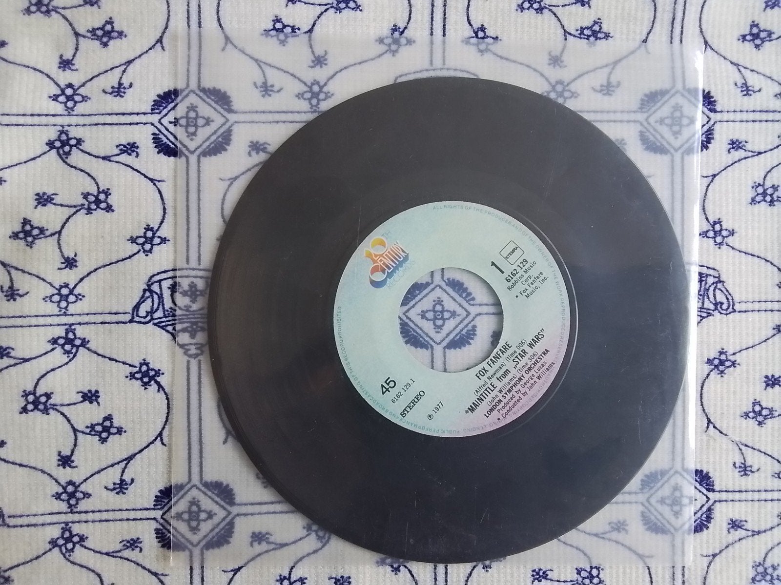 London symphony Orchestra        Fox fanfare  (star wars), Ophalen of Verzenden, Zo goed als nieuw, 7 inch, Pop