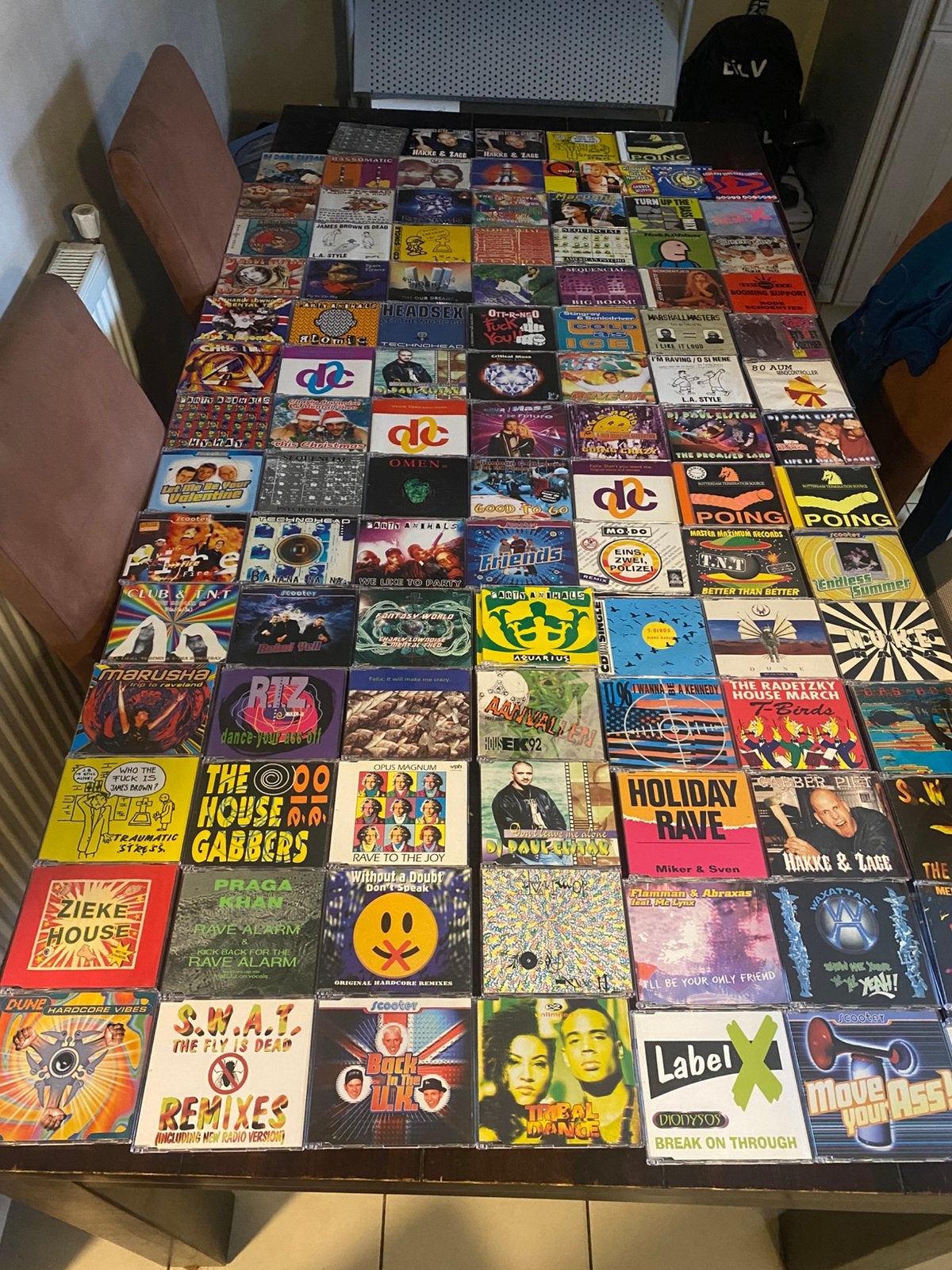 Hardcore Maxi cd singels 120 x, Ophalen of Verzenden, Zo goed als nieuw