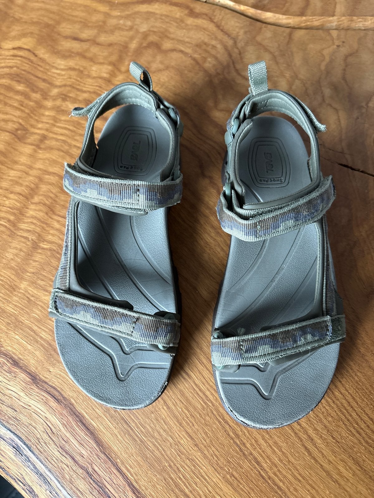 Teva sandalen maat 36, groen, Jongen of Meisje, Overige typen, Ophalen of Verzenden, Zo goed als nieuw