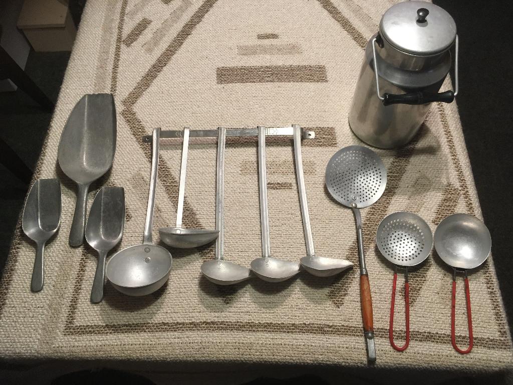 diverse keuken apparaten keukengereedschap aluminium, Ophalen of Verzenden