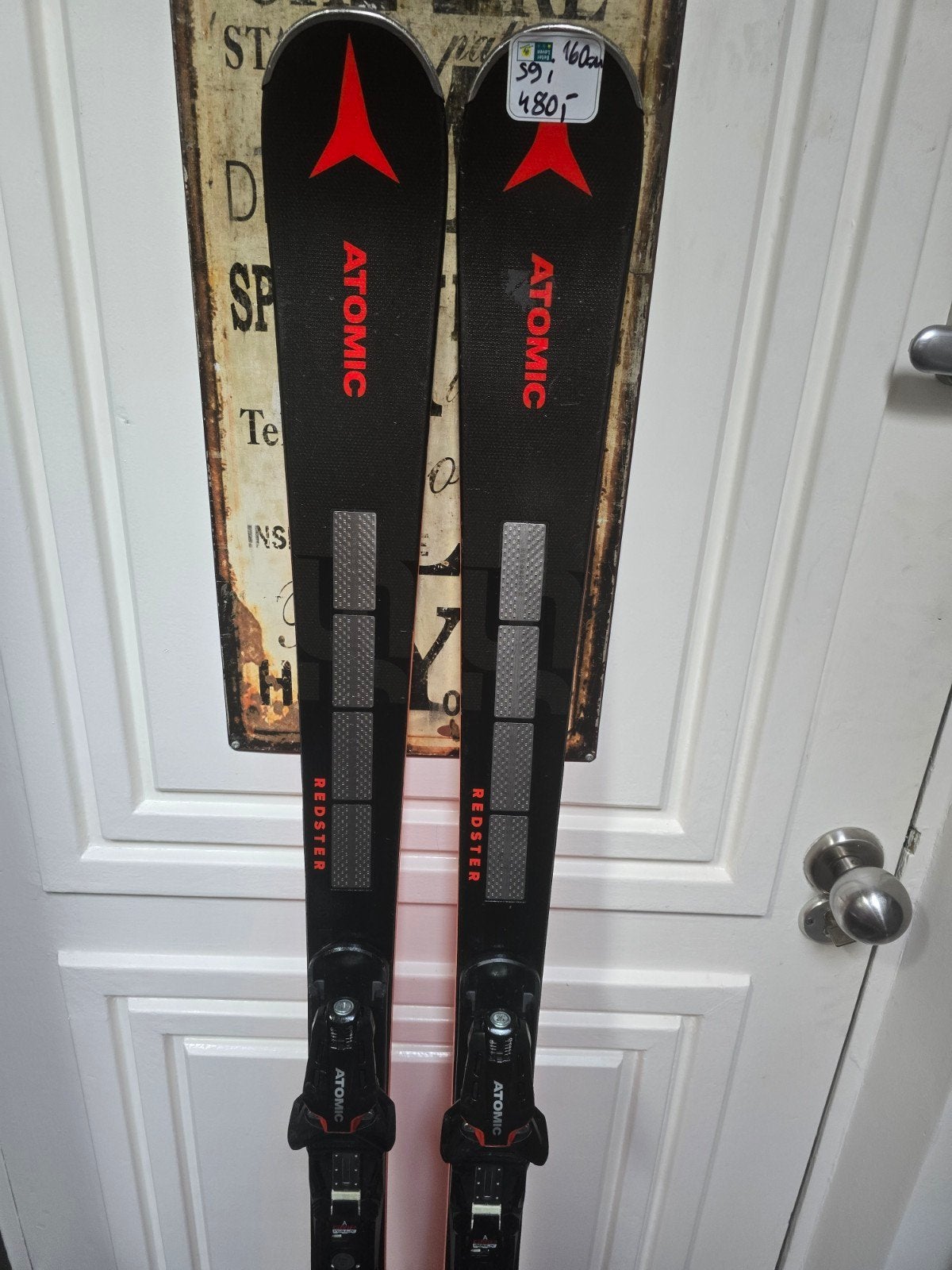160cm ATOMIC REDSTER S9 i REVOSHOCK RVSK np 1250€ sl, 160 tot 180 cm, Ophalen of Verzenden, Zo goed als nieuw, Carve