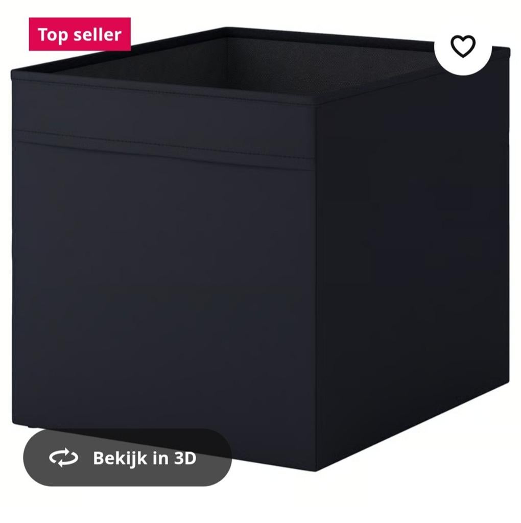 4x bak voor Kallax vakkenkast, Ophalen of Verzenden, Gebruikt