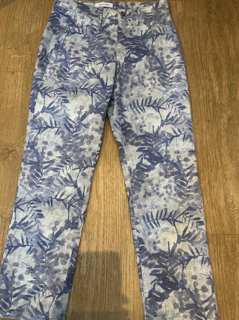 STEHMANN BROEK 36, Kleding | Dames, Broeken en Pantalons, Ophalen of Verzenden, Zo goed als nieuw, Maat 36 (S), Lang
