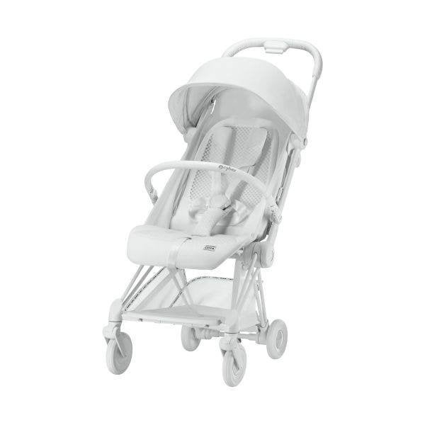 Cybex urban mobility white coya incl autostoel, Ophalen, Zo goed als nieuw