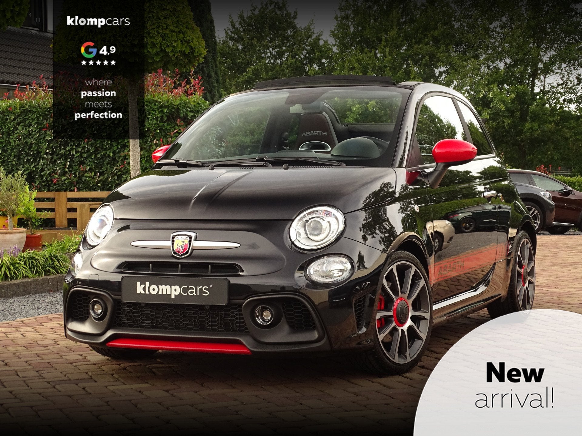 Abarth 500 C 1.4 T-Jet Abarth Turismo | Automaat | Carplay |, Auto's, Dealer onderhouden, Gebruikt, 4 cilinders, Cabriolet