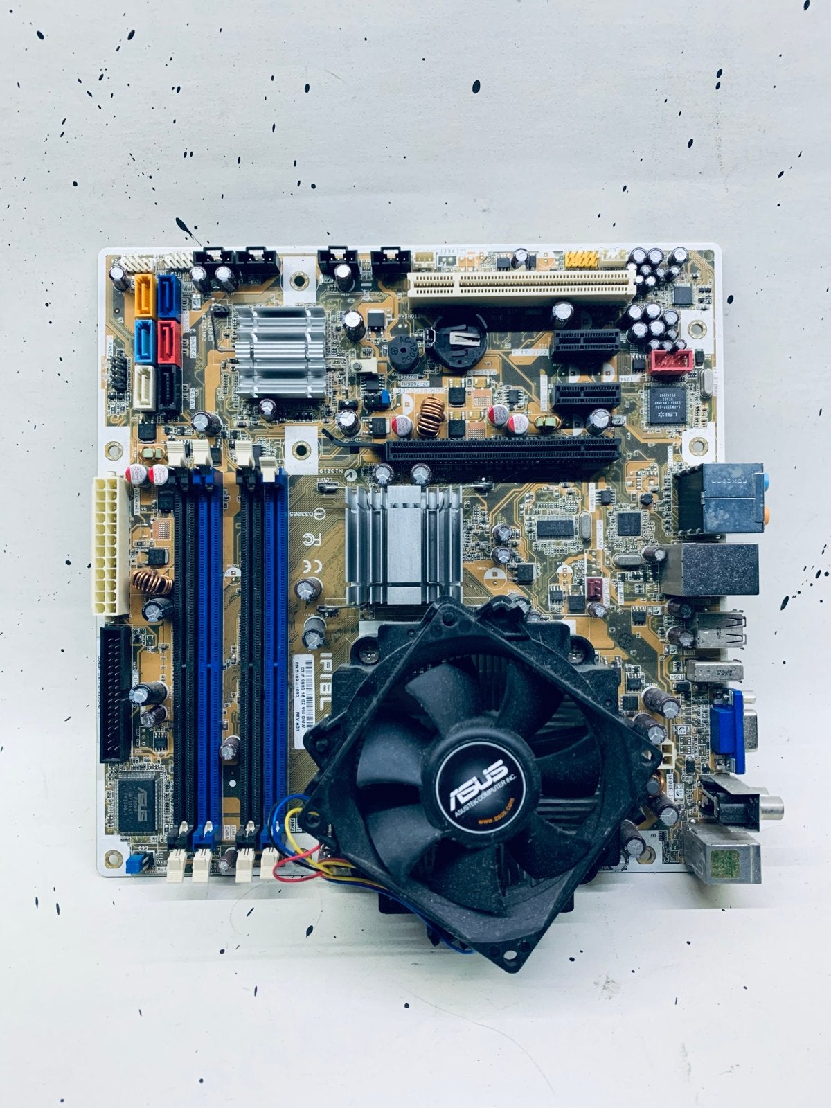 ASUS Moederbord met Intel Core Processor en DDR2 Geheugen, Ophalen of Verzenden, Gebruikt, Intel, DDR2