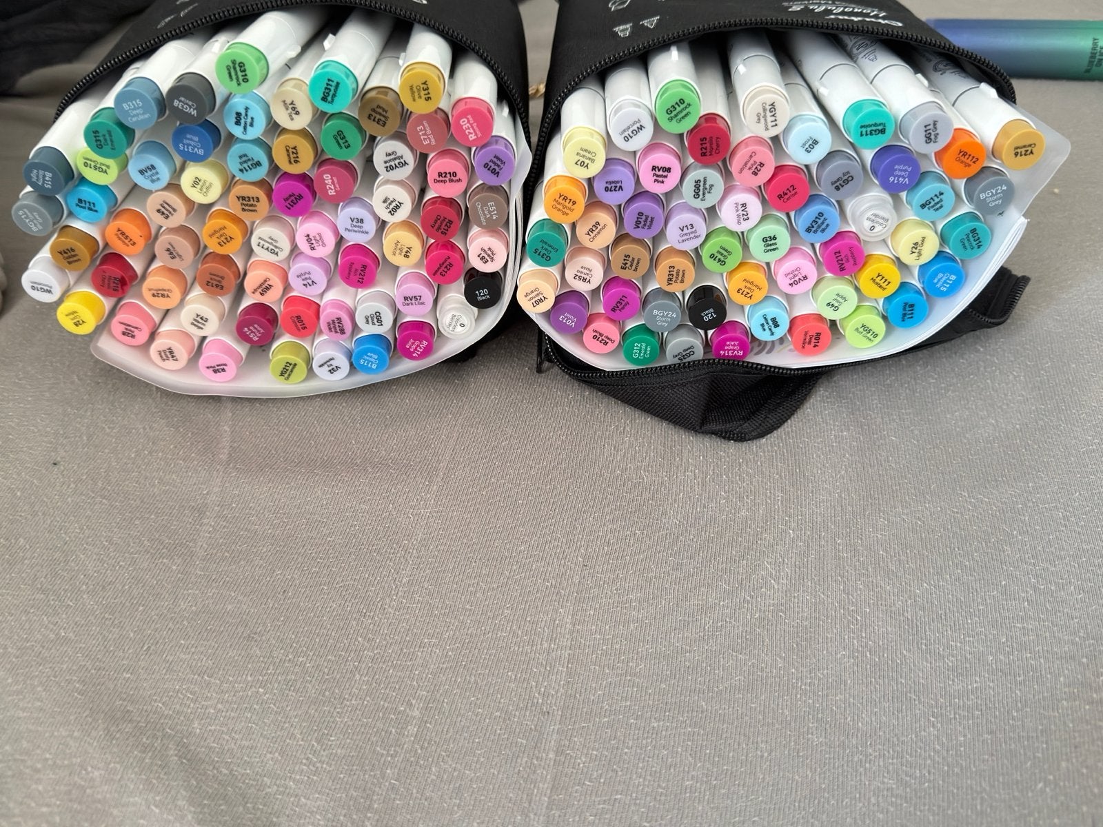 Ohuhu alcohol markers - 108 stuks - Zo goed als nieuw, Ophalen of Verzenden, Zo goed als nieuw, Potlood of Stift