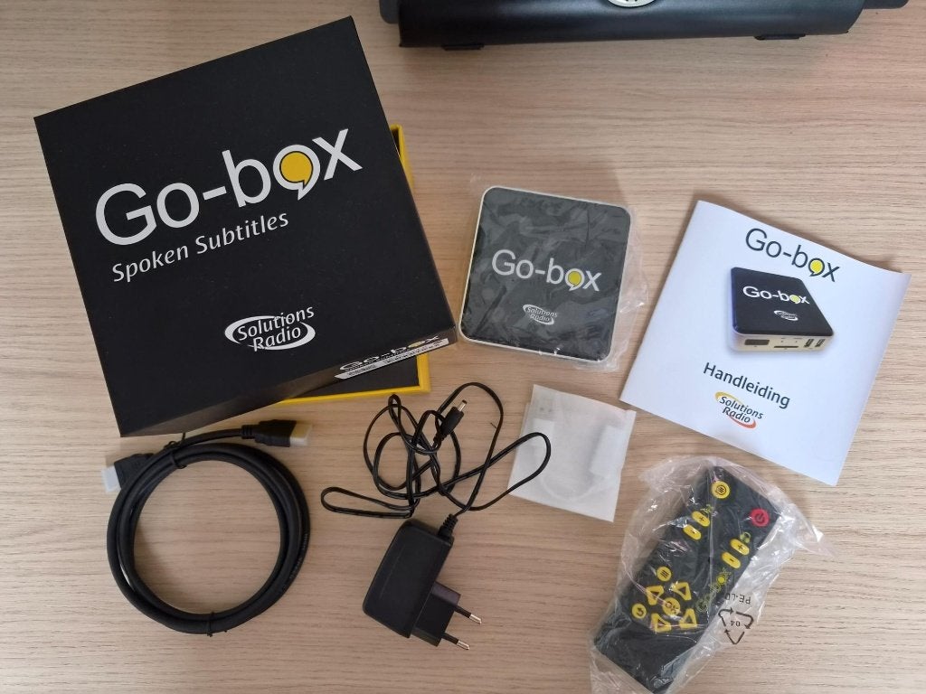 Go-Box - Uitgesproken ondertiteling, Ophalen of Verzenden, Zo goed als nieuw, Decoder