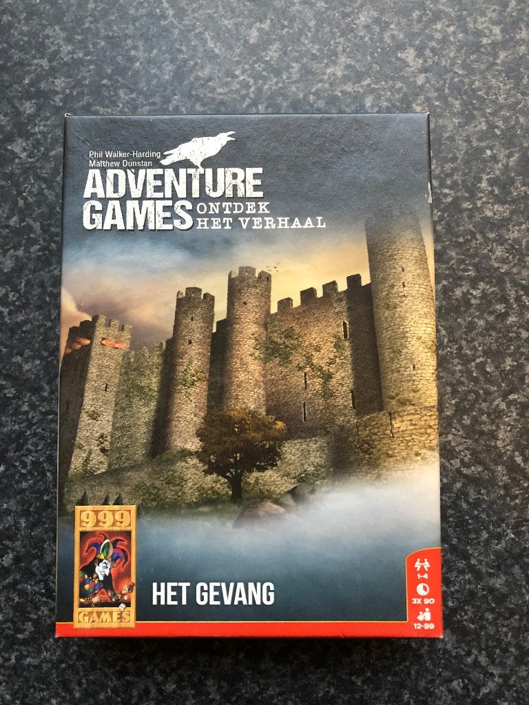 Adventure Games Ontdek het verhaal Het Gevang, Verzenden, Zo goed als nieuw, 999-games