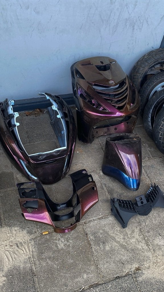 Diverse zip sp kappenset alles in een afnemen‼️, Ophalen, Zo goed als nieuw, Kap, Piaggio