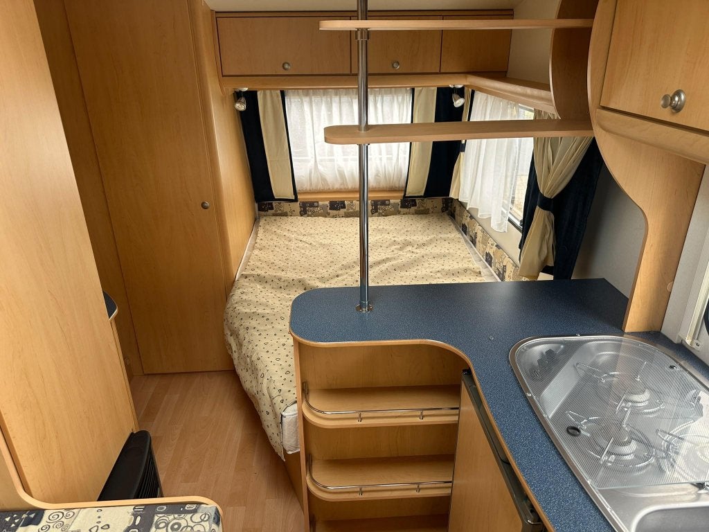 Delta Euroliner 4400 LB mover tent top staat, Caravans en Kamperen, Caravans, Schokbreker, Bedrijf, Treinzit, 750 - 1000 kg